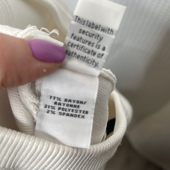 Diane Von Furstenberg DVF Samara Crochet Hem Knit Flare Skirt Sz M - Picture 11 of 15